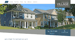 Desktop Screenshot of apartmentsatcascadevillage.com
