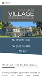 Mobile Screenshot of apartmentsatcascadevillage.com